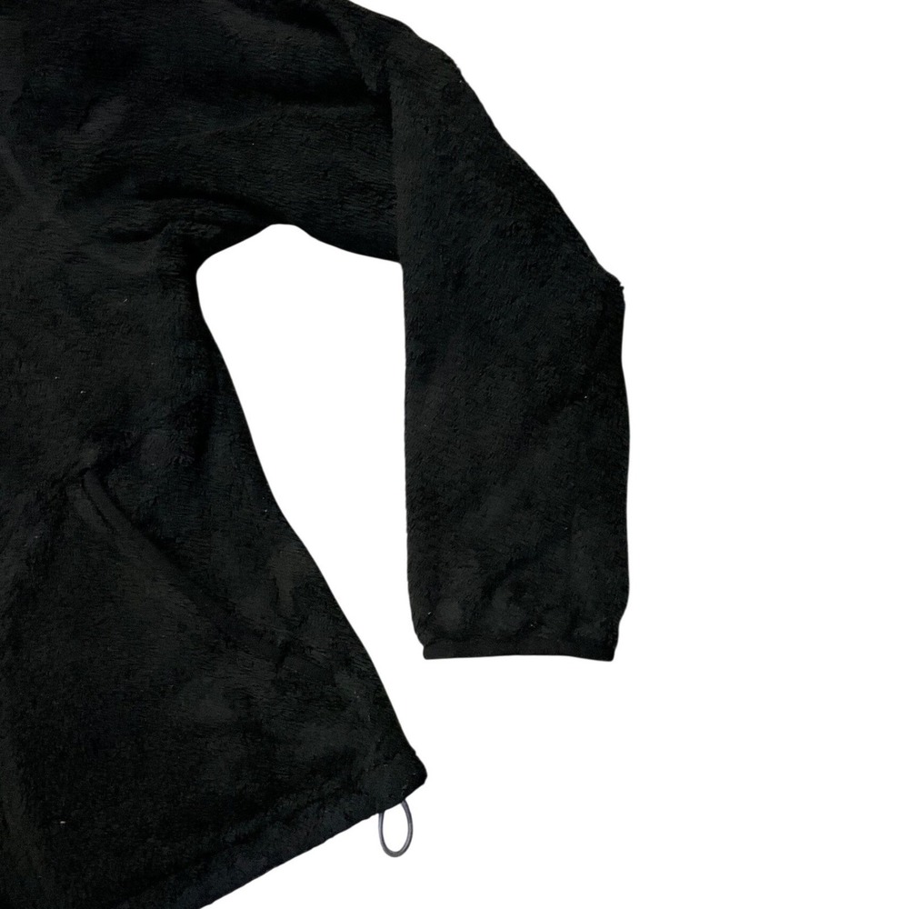 The North Face Womens Denali Hooded Fleece Jacket Black Full Zip Size L - Picture 6 of 8